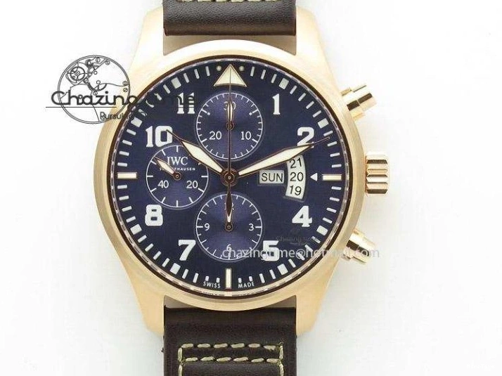 MIROTIME 1224 Pilot Mark XVIII Titanium BLSF 1:1 Best Edition Black Dial on Brown Leather Strap MIYOTA Popular 7020
